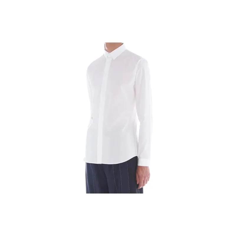 DIOR Bee Embroidered Long Sleeved Shirt-4
