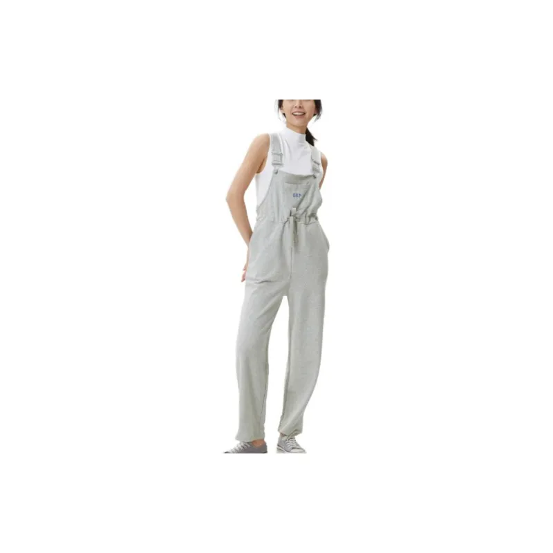 GAP Overalls Women's Light Gray-2