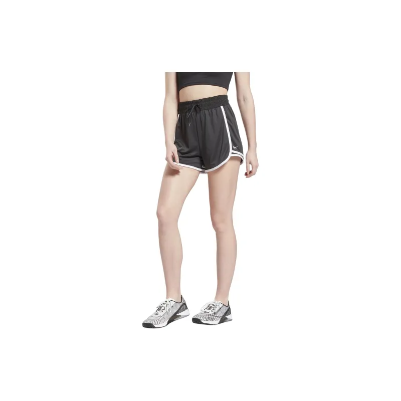 Reebok Workout Ready High-Rise Sports Shorts Women's Midnight Black-1