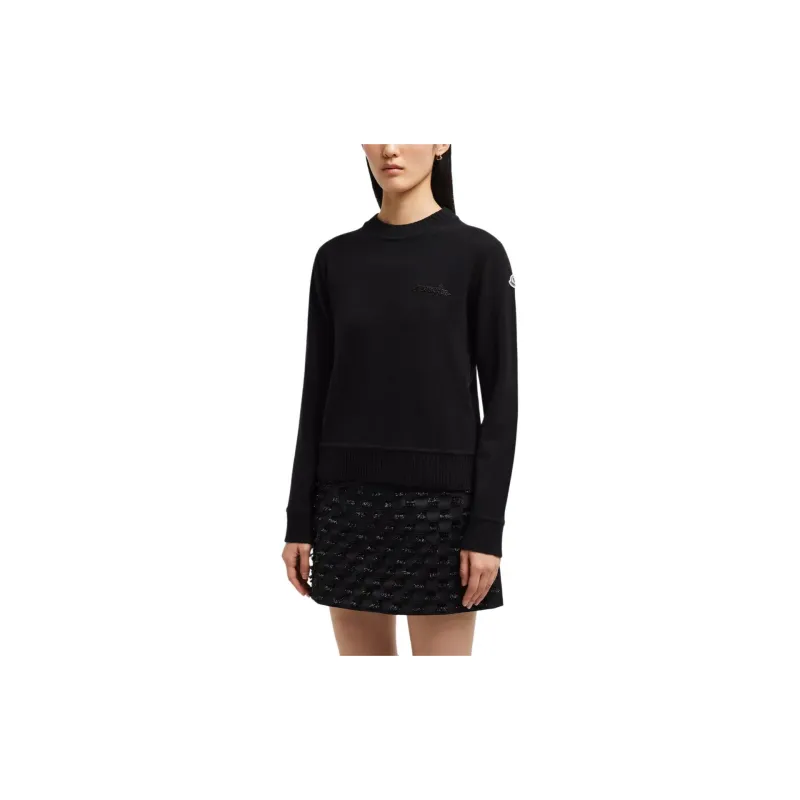 Moncler Logo Detailed Crewneck Sweater-3