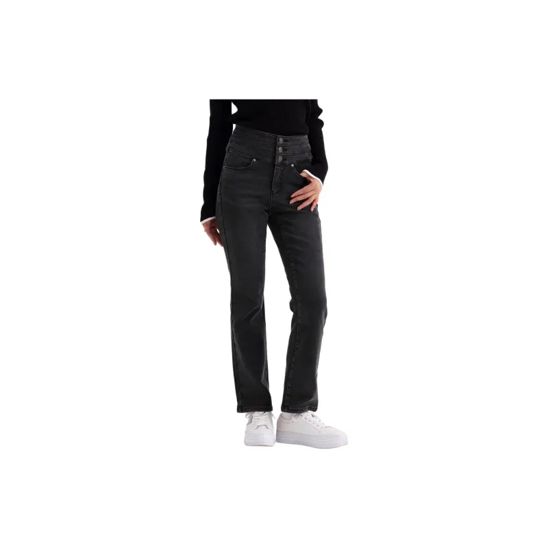 GUESS Jeans Women's Washed Black-3