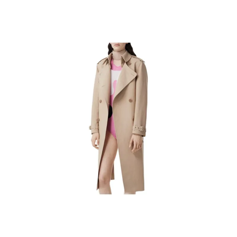 Burberry SS22 Trench Coat Women's Light Umber-2