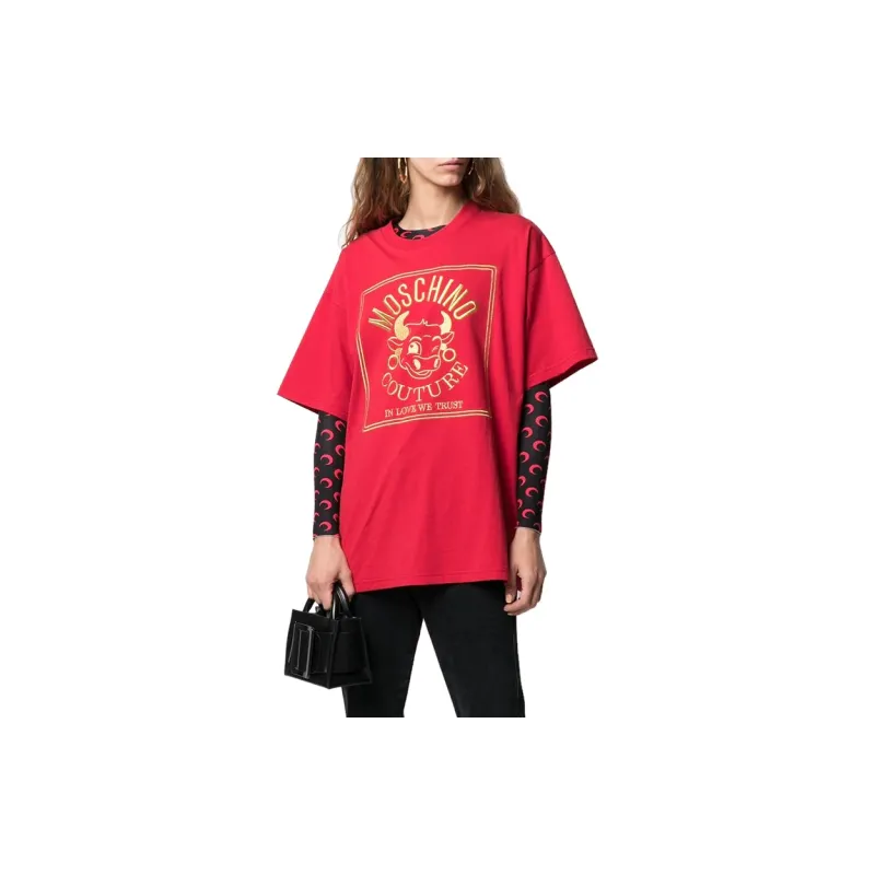 MOSCHINO T Shirts Women's Red-3
