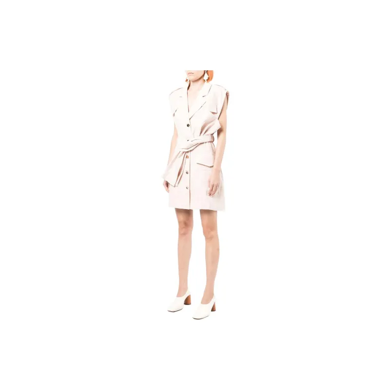 ACLER Sleeveless Dresses Women's Light Pink-3