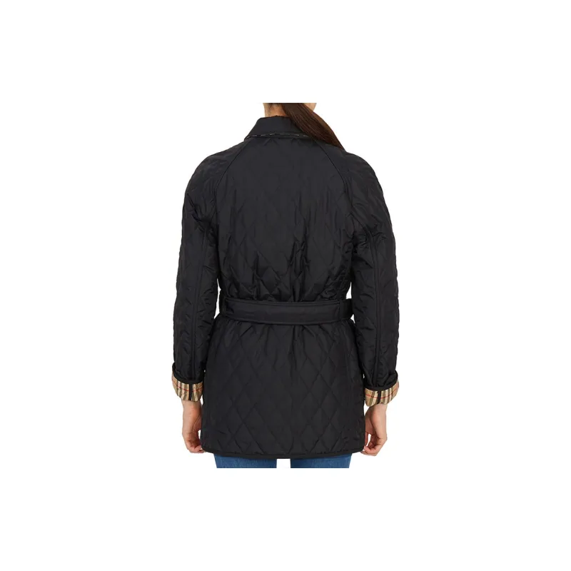 Burberry Puffer Jacket Women's Black-4