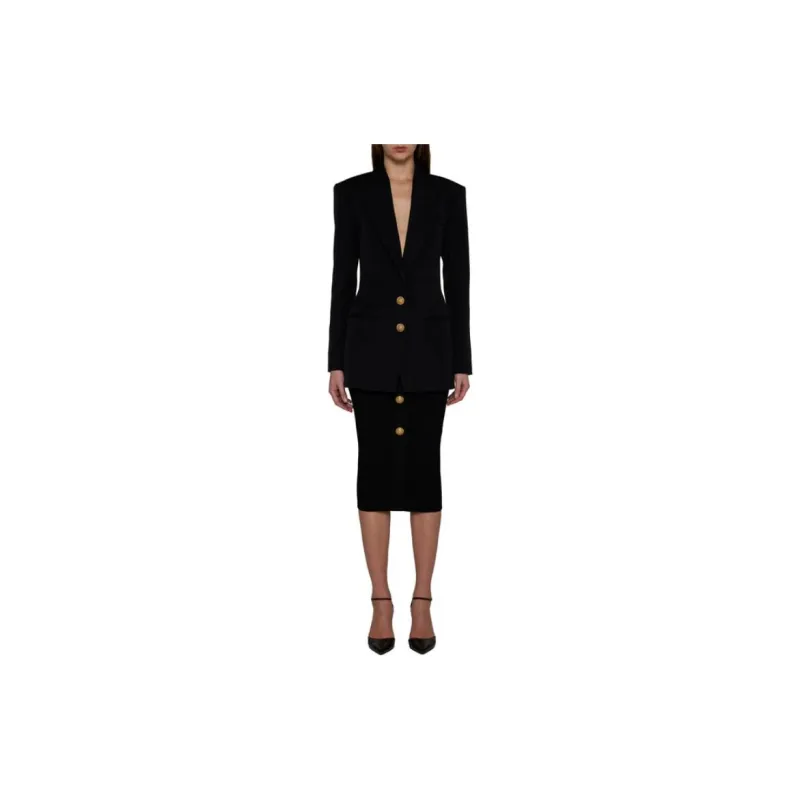 BALMAIN Single Breasted Tailored Blazer-1