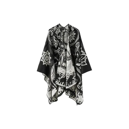 BAGGL Polyester Shawls Unisex Gift Box Set