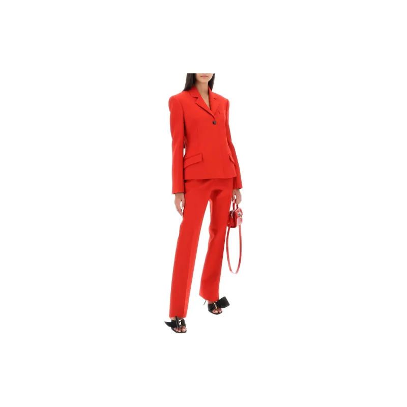 FERRAGAMO Casual Pants Women's Orange-1