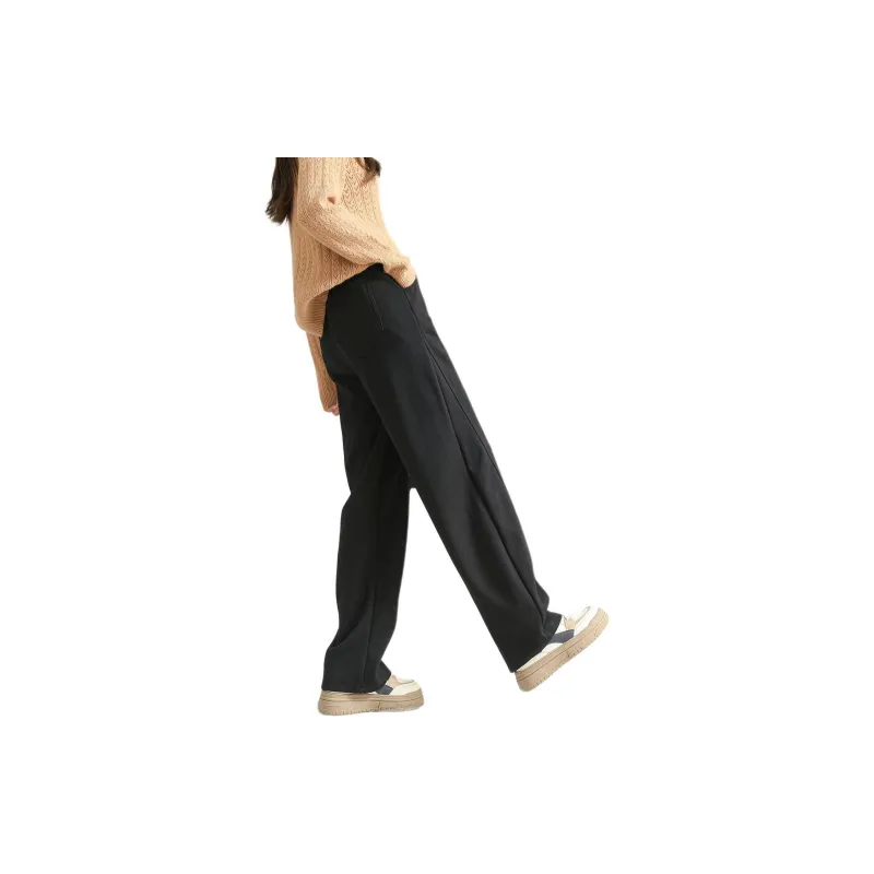 Ya Sheep People Casual Pants Women's Black-1