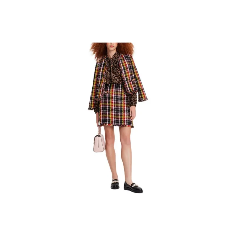Kate Spade FW23 Casual Short Skirts Women's Multicolor-1