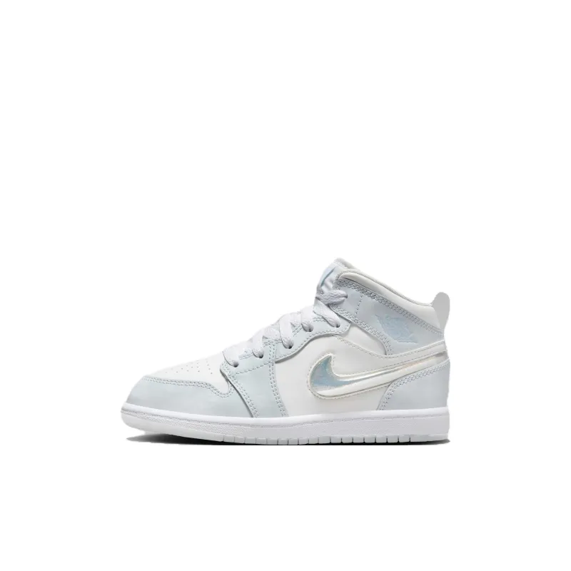 Jordan 1 Mid SE Glitter Swoosh PS-0
