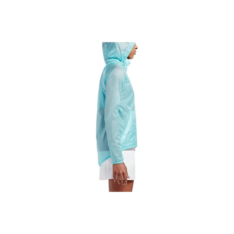 Nike Waterproof And Windproof Windbreaker Jacket Women's Blue-3