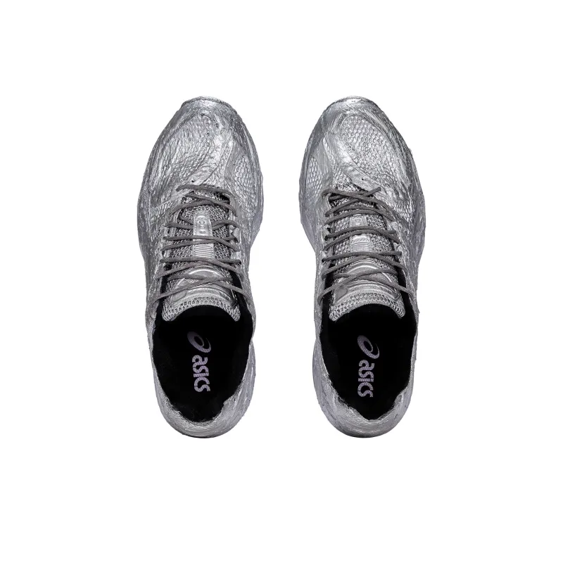 Empty Behavior x Asics GEL Nimbus 10.1 Wear Resistant Casual Running Shoes Unisex Liquid Silver-2