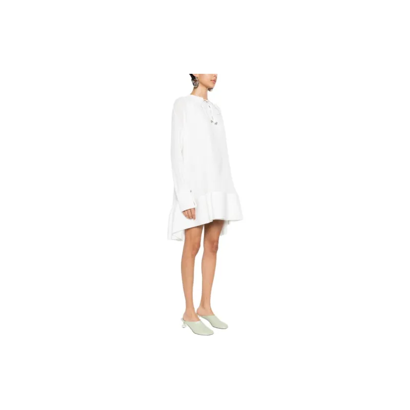 Lanvin Pleated Mini Dress-3