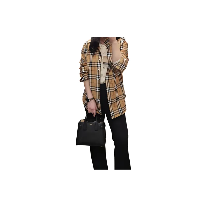 Burberry Shirts Women's Beige-2