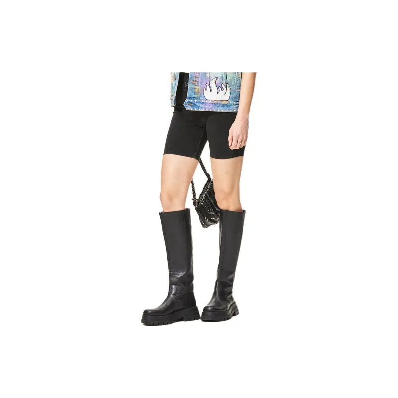 Ed Hardy SS24 Denim Shorts Women's Black-4