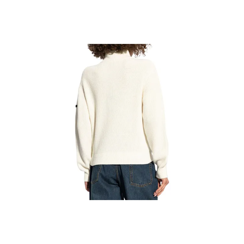A.P.C Jana Zip-Up Knitted Cardigan-2