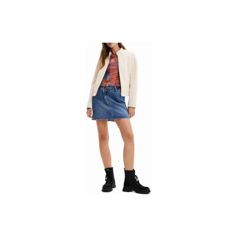 Desigual Jackets & Coats Women's Ecru-1