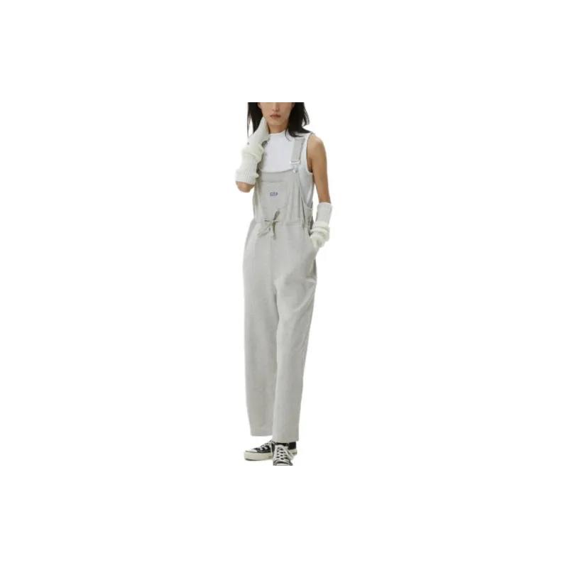 GAP Overalls Women's Light Gray-3