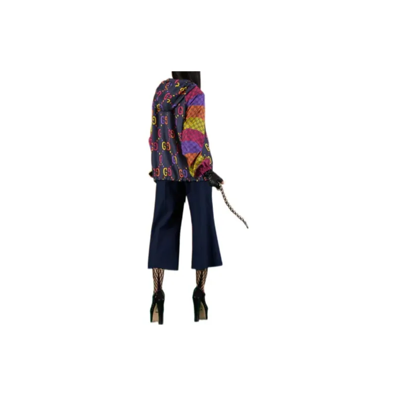 GUCCI Casual Pants Women's Dark Blue-1