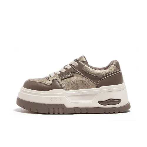 CAMEL Anti-Slip Wear-Resistant Low-Top Skateboard Shoes Women's