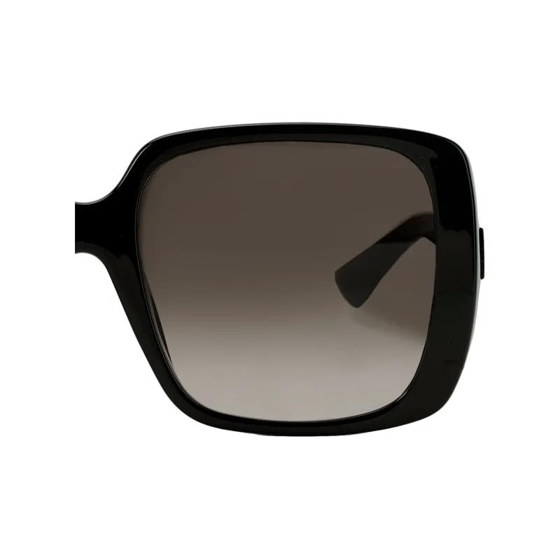GUCCI Classic Fashion Square Sunglasses Black-3