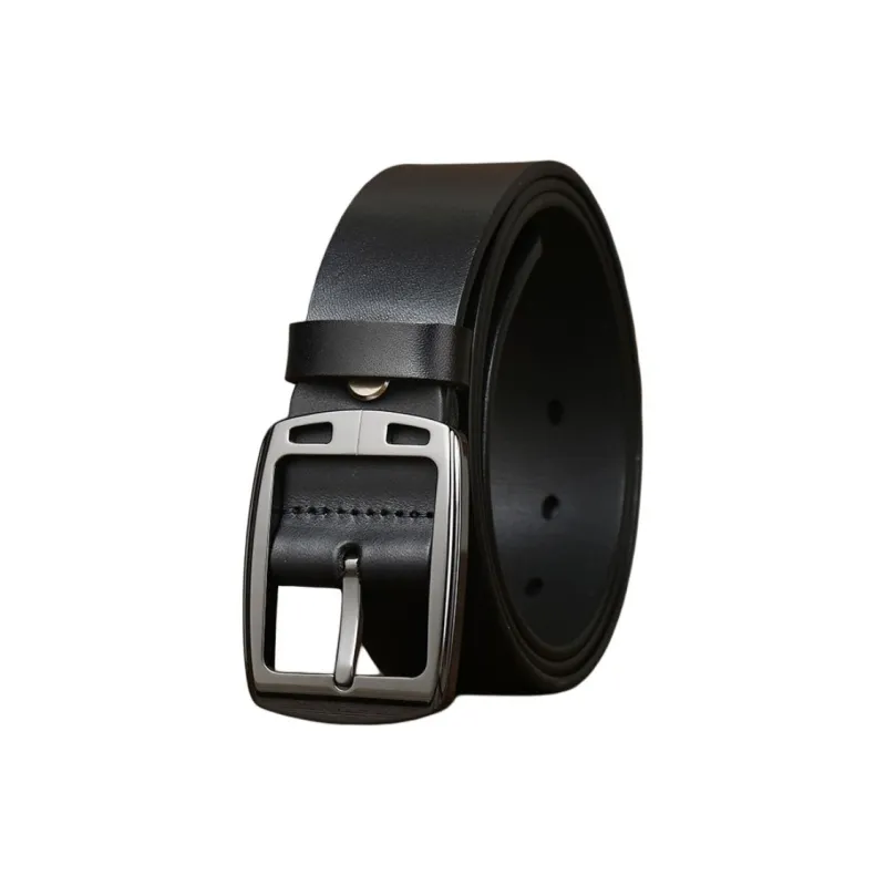 JEANSWEST Cow Leather Leather Belts Men's 3.8cm-4