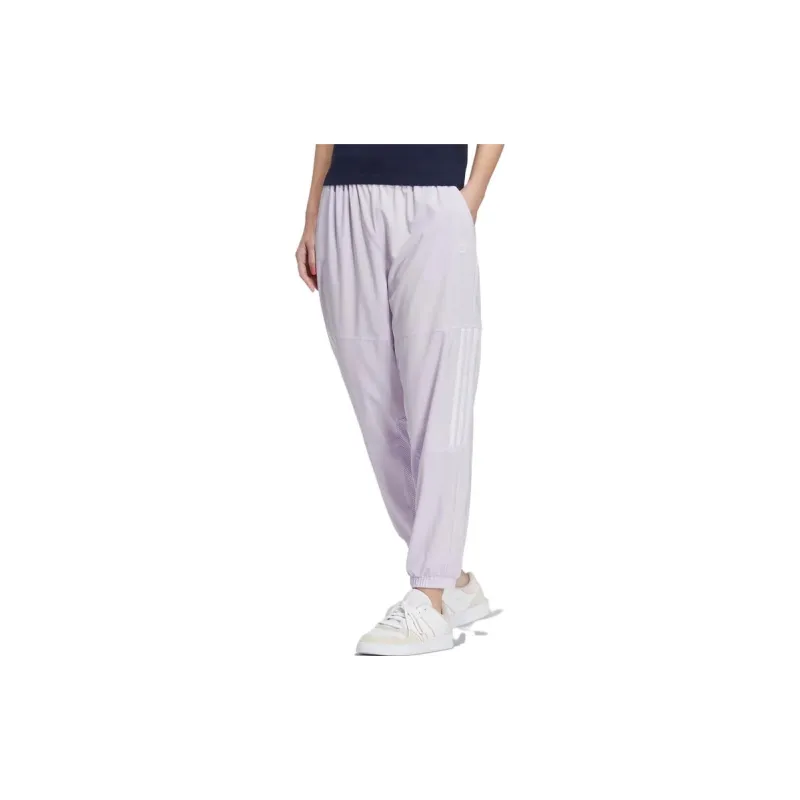 Adidas Neo Knitted Sweatpants Women's Purple-3