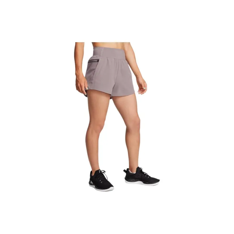Under Armour Vanish SmartForm Casual Shorts Women's Litet Gray-2