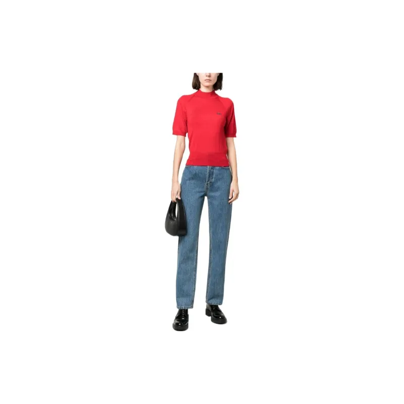 Vivienne Westwood Crop Tops Women's Red-1