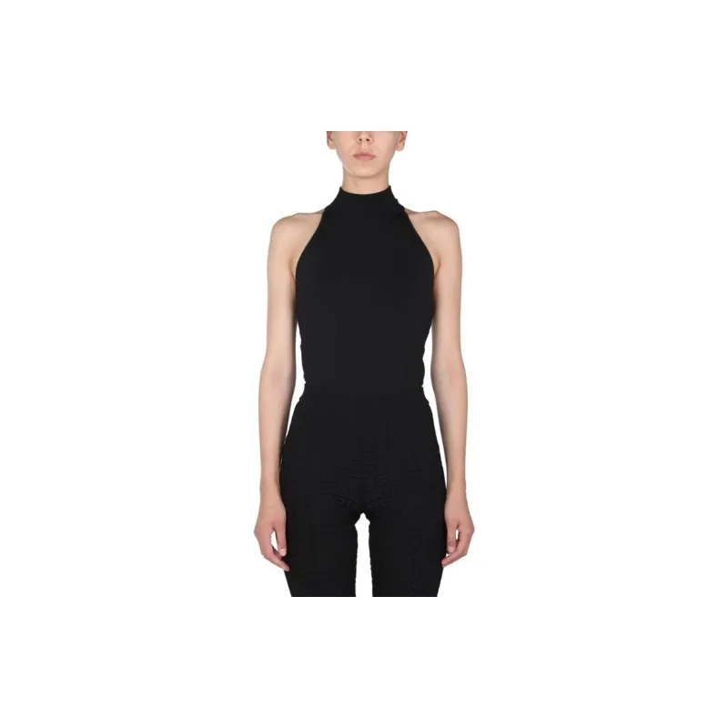 Givenchy Open Back Cut Out Sleeveless Top-4
