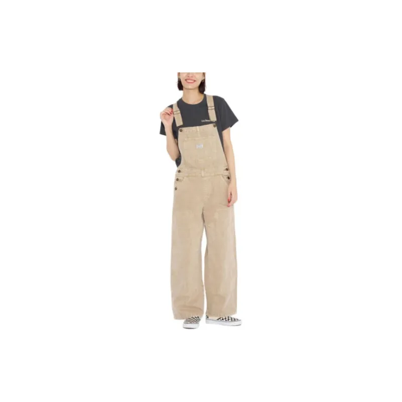 Levis Overalls Women's Beige-4