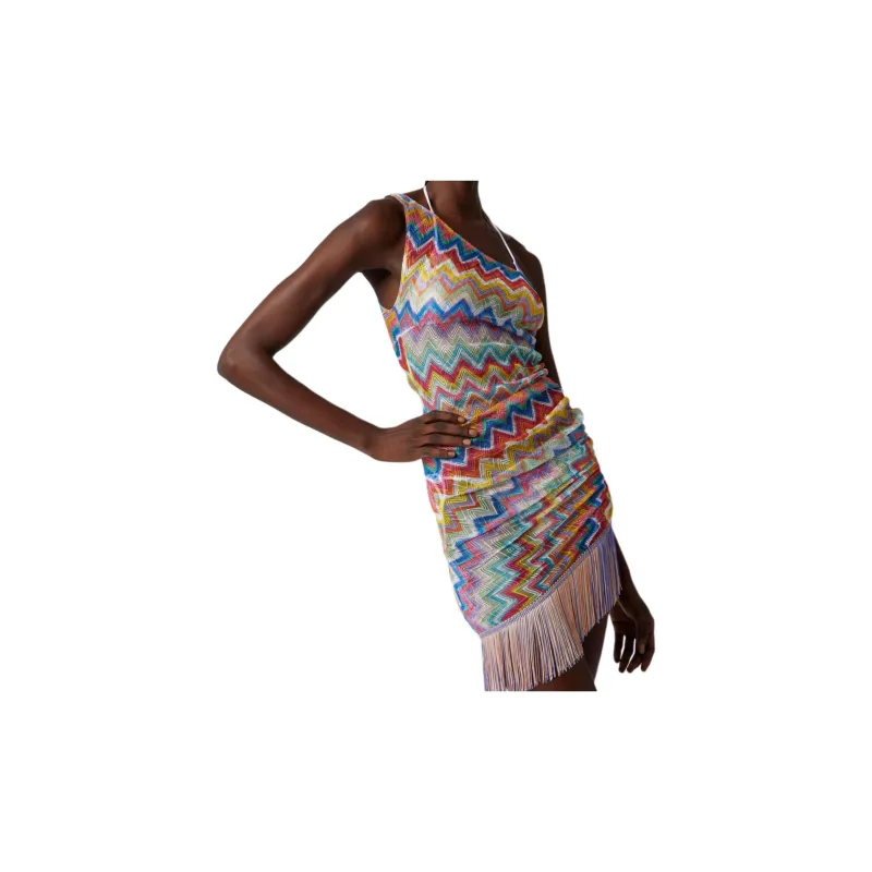 MISSONI SS24 Sleeveless Dress Women's Multicolor-4