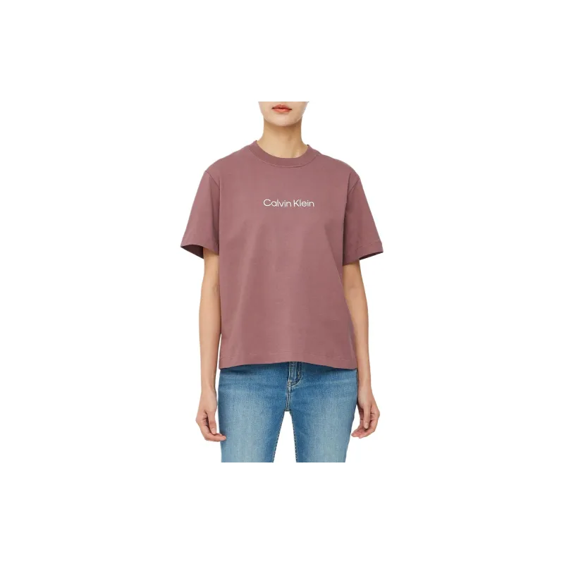 CALVIN KLEIN T Shirt Women's Capri Rose-4