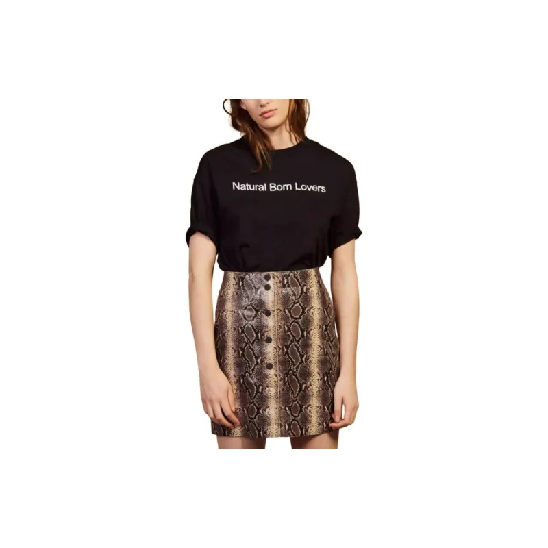 Sandro Casual Short Skirts Women's Brown-2