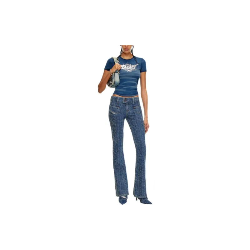 DIESEL D Ebush Flared Jeans-1