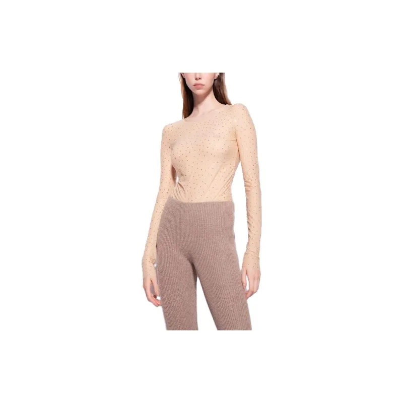 PINKO T Shirts Women's Beige-2