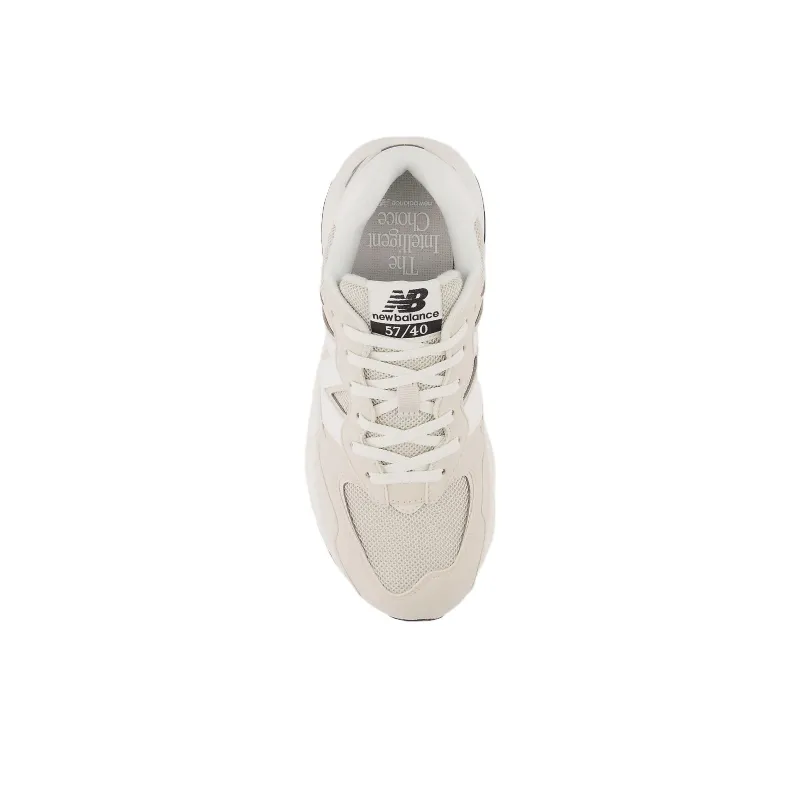 New Balance NB 5740 Slip Resistant Low Top Kids' Running Shoes Gray White Teenagers-3
