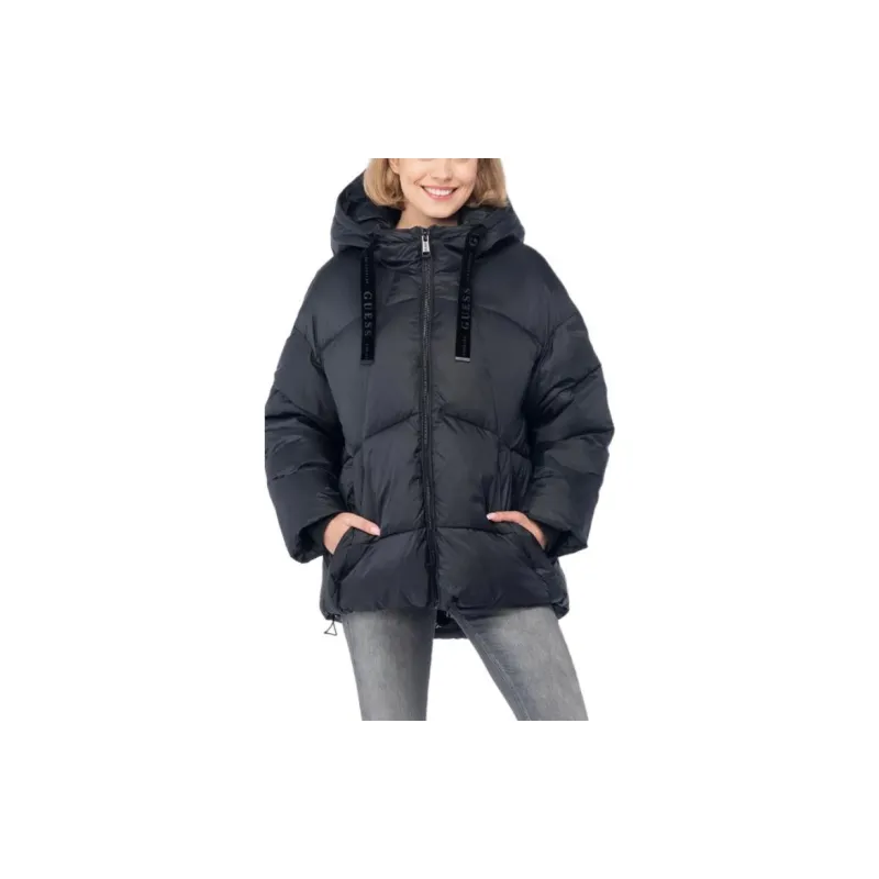 GUESS Jackets Coats Women's Black-2