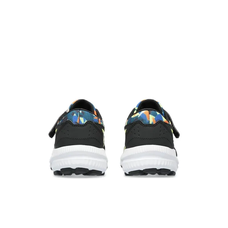 Asics Contend 8 PS 'Black Glow Yellow Camo'-5