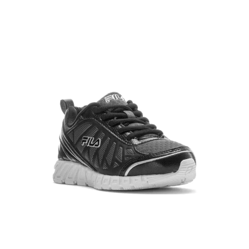 FILA KIDS Star Runner Anti Slip And Wear Resistant Breathable Low Top Kids' Running Shoes Black Kids'-1