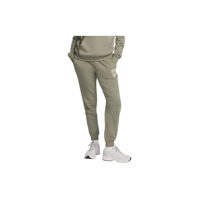 Nike Sportswear Club Fleece Casual Pants Women's Army Green-1