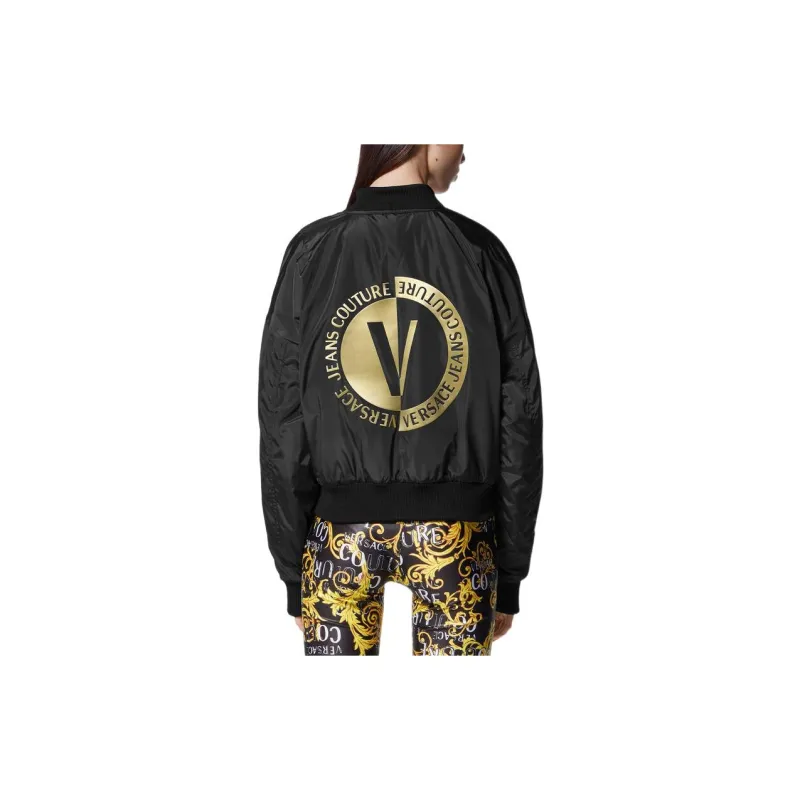 VERSACE JEANS COUTURE SS23 Jackets Women's Black-2