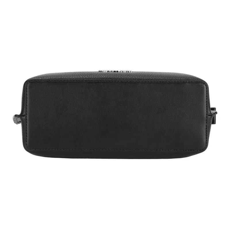 MICHAEL KORS Emilia Leather Shoulder Bag Crossbody Bag Handbag Small Size Women's Black-5