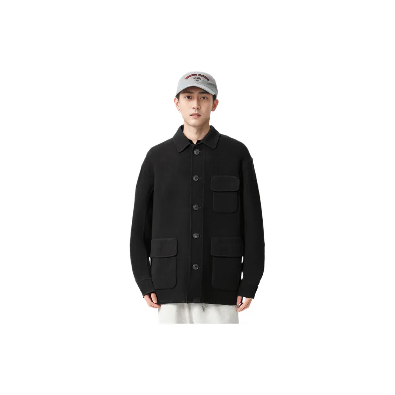 UNIQLO Jackets Men Black-1