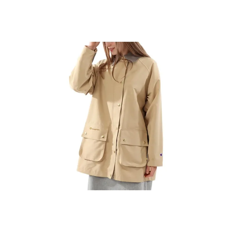 Champion FW22 Jacket Japan Version Women's Brown-4