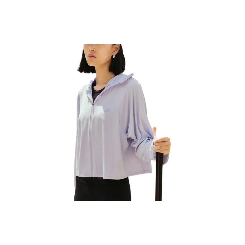 XTEP UV Protection Sun Protection Clothing Women's Sheer Purple-2