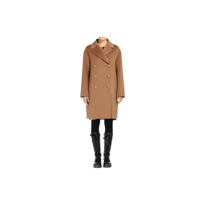 MaxMara Velvet Jackets Women's Brown-1