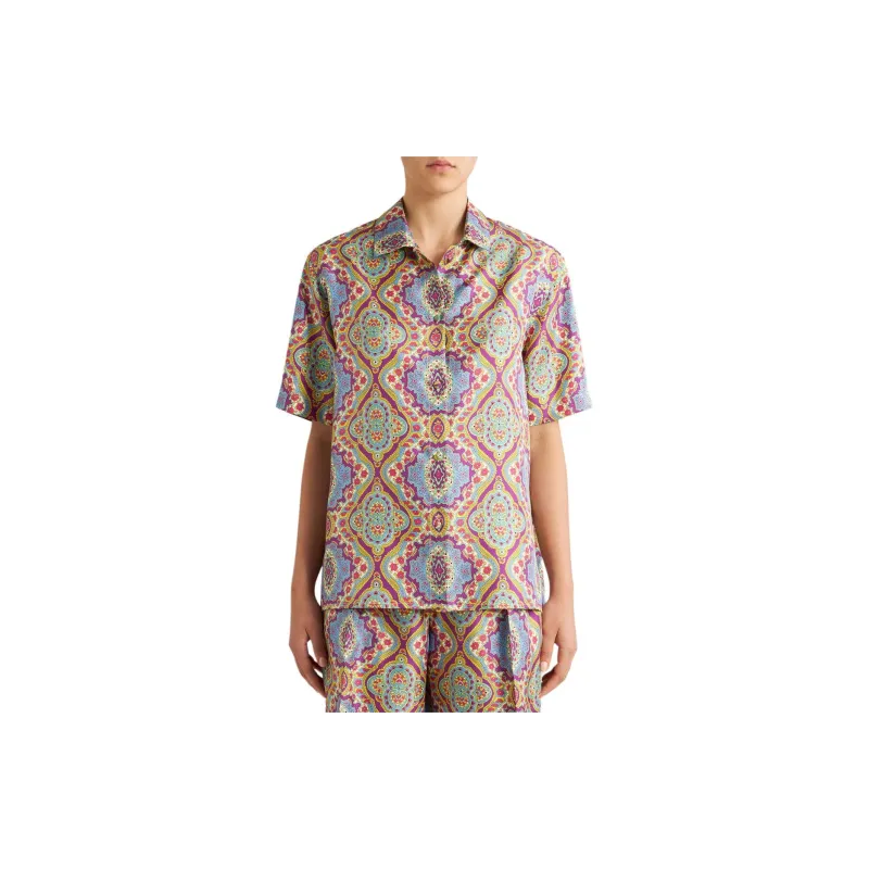 ETRO Short Sleeved Printed Shirt-2