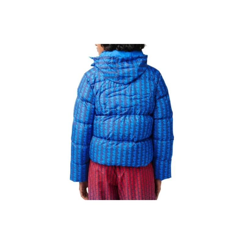 LACOSTE Monogram Print Puffer Jacket-4